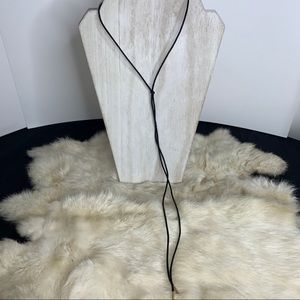 5 for $25- Necktie Necklace Black